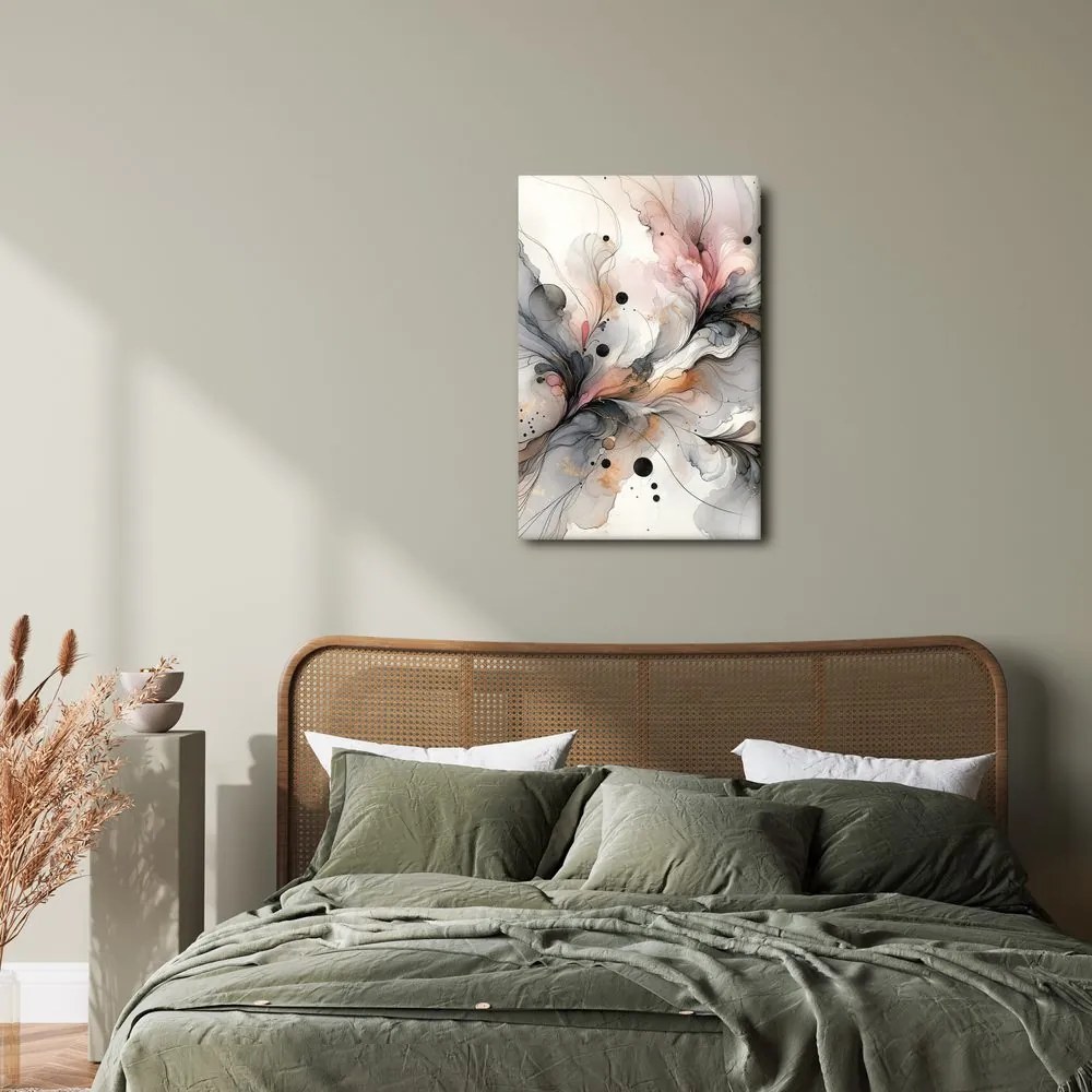 Quadro su tela – Dinamica in toni delicati