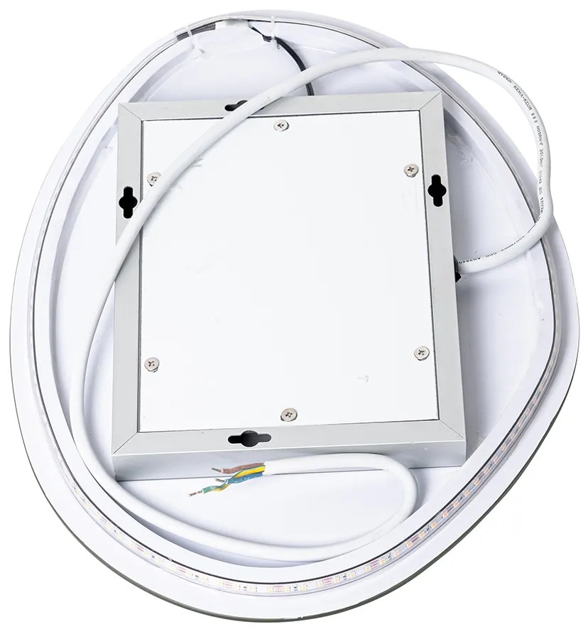 Specchio da bagno di design 40 cm con LED IP44 - Biba