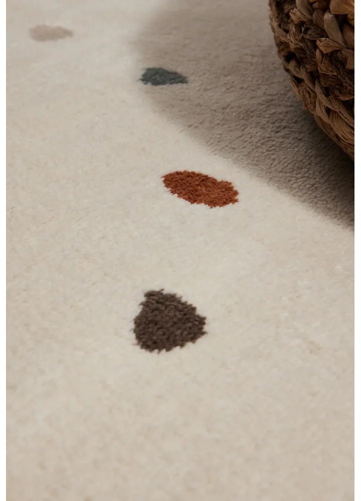 Tappeto per bambini color crema 200x290 cm Funny Dots – Hanse Home