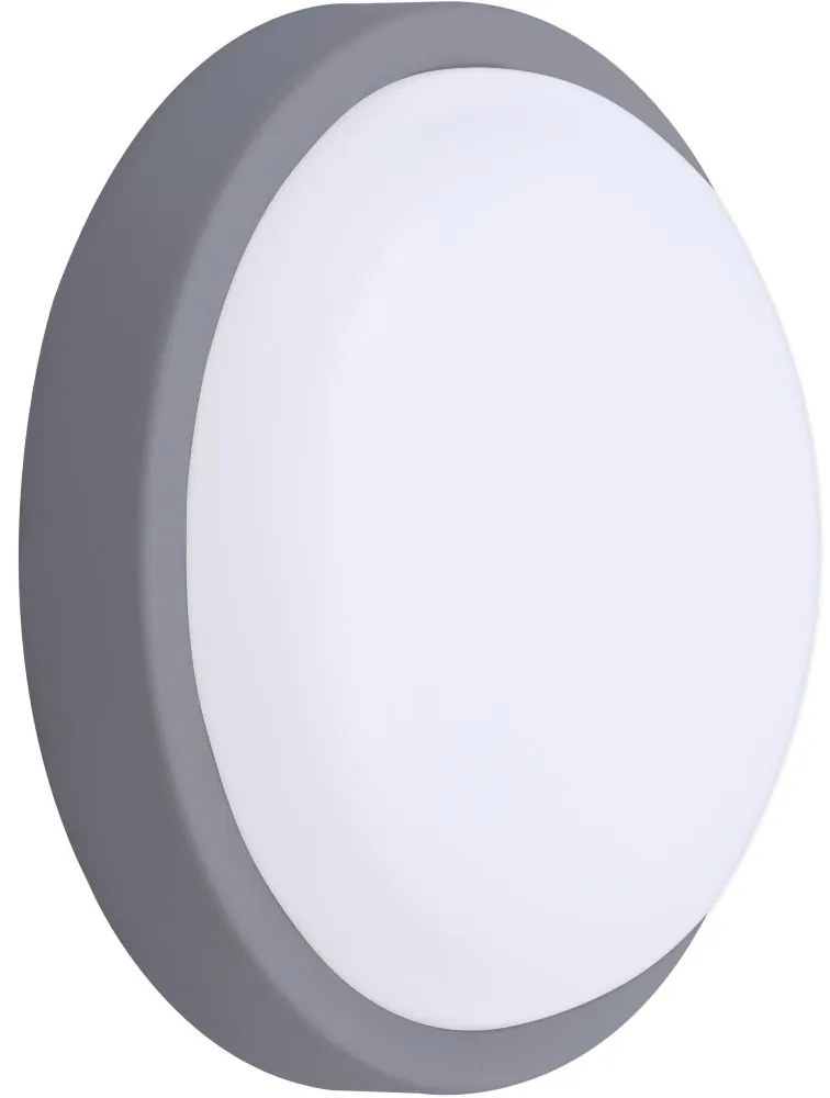 Solight WO750-G- Applique a LED da esterno LED/20W/230V 4000K IP54 grigio arrotondato