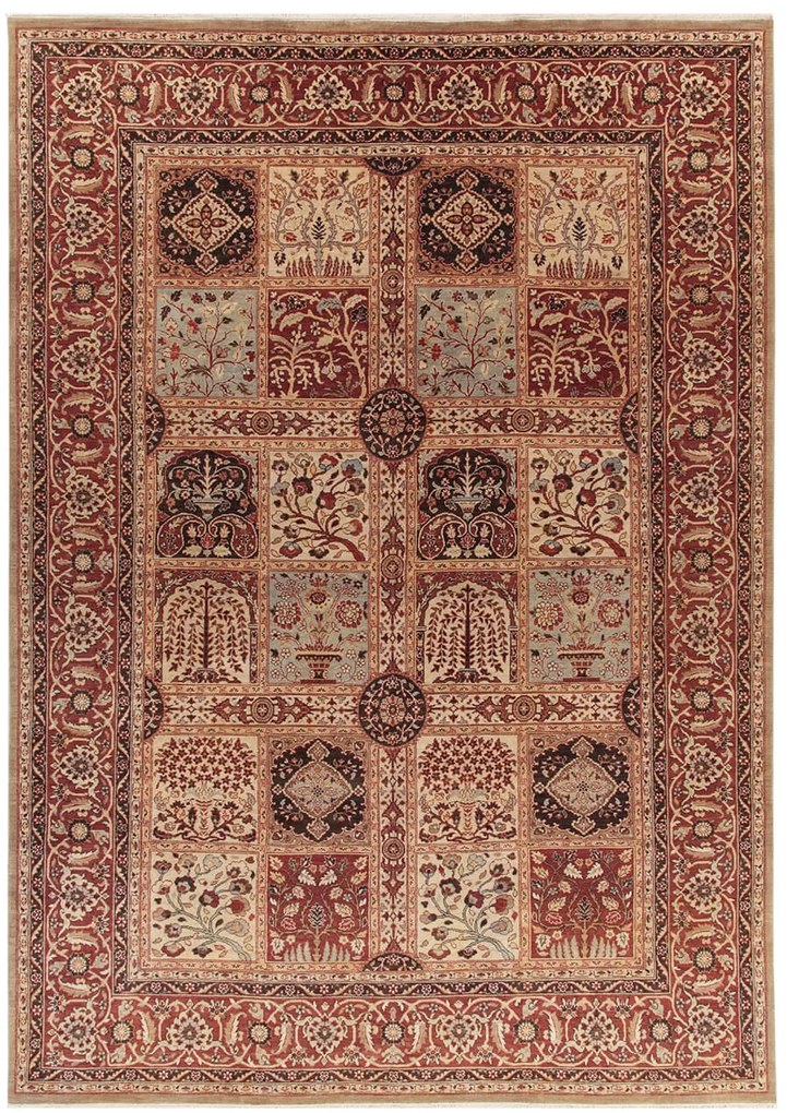 Tabriz Tappeto orientale 200x280 (Indian) Annodato A Mano