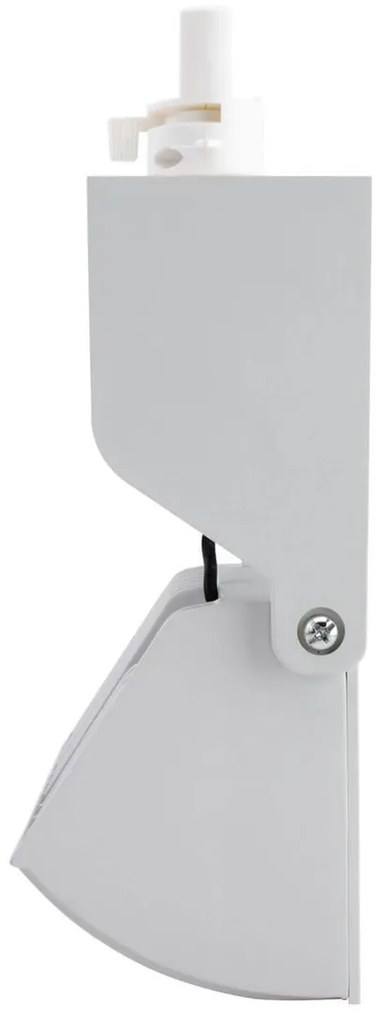 Faro LED 44W Rettangolare per Binario Trifase 100° Bianco con driver Philips No Flickering CRI92 Colore Bianco Caldo 3.000K