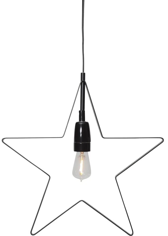 Decorazione luminosa nera con motivo natalizio Orbit - Star Trading