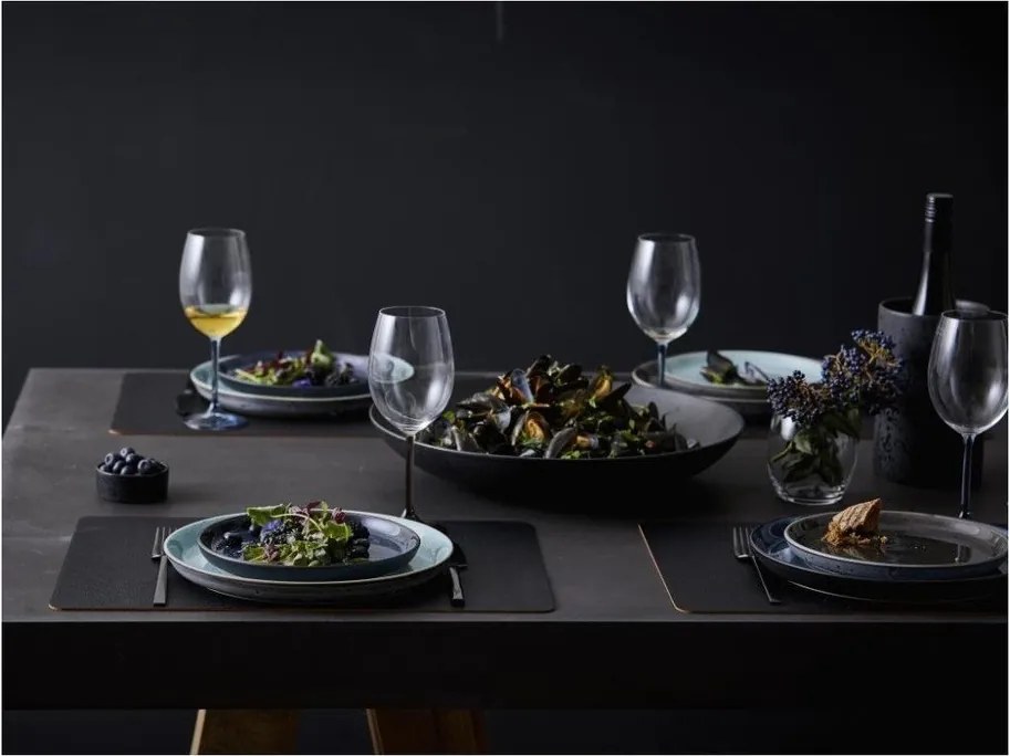 Piatto da dolce nero in gres ø 21 cm Gastro Grey/Grey – Bitz