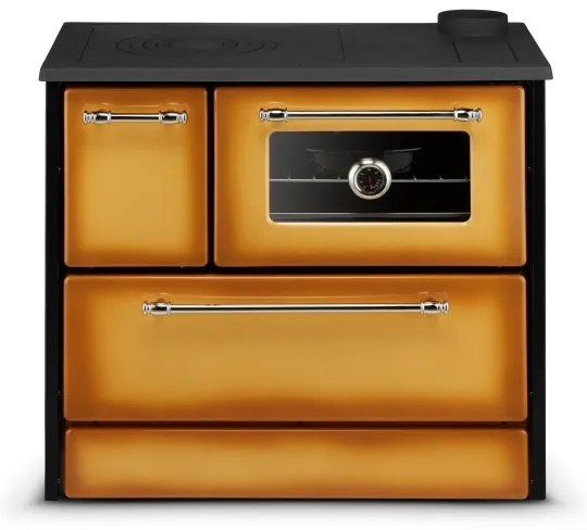 Cucina A Legna Stufa 9 Kw Cappuccino Beatrice L87xP51xH79 Ecodesign