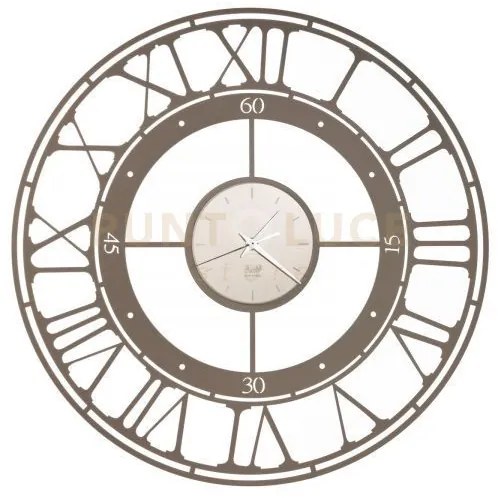Orologio di design da parete koros 50 bronzo