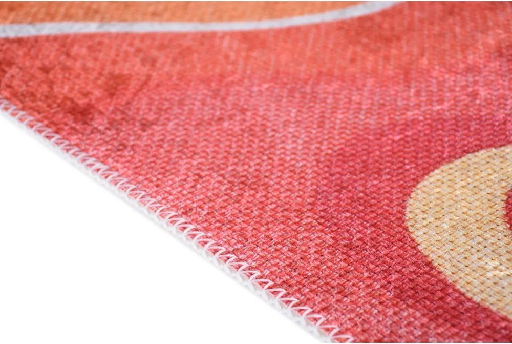 Tappeto rosso e arancione lavabile 120x180 cm Colors of Joy – Vitaus