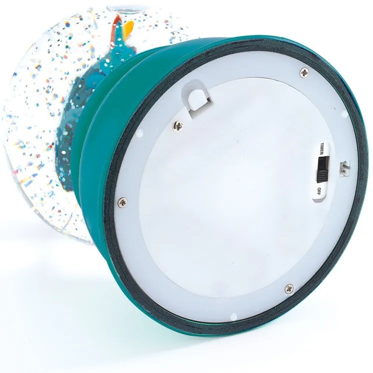 Luce notturna a forma di palla di neve - aereo