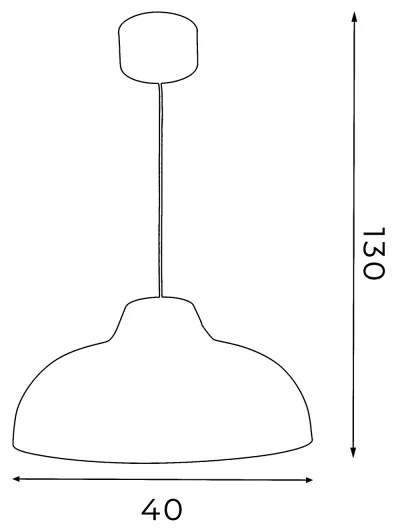 Lampadario su filo BURGOS 1xE27/60W/230V nero