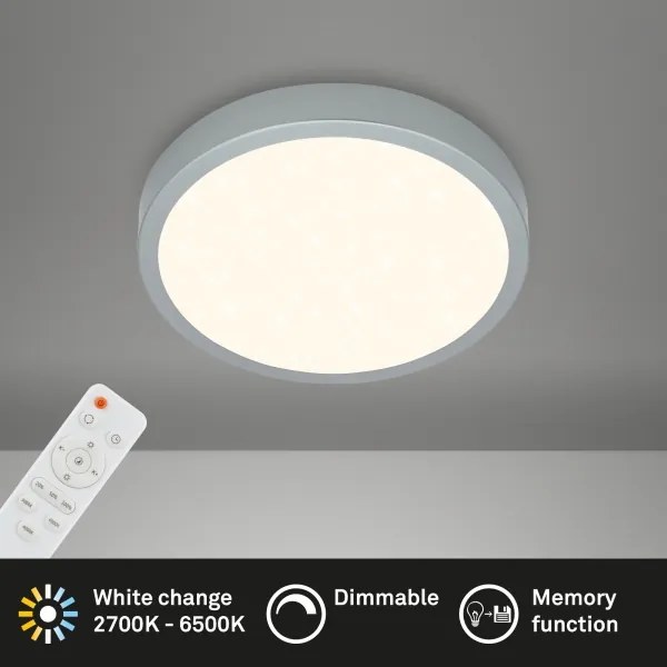 Briloner 3701-014 - Plafoniera LED dimmerabile RUNA LED/18W/230V + +TC