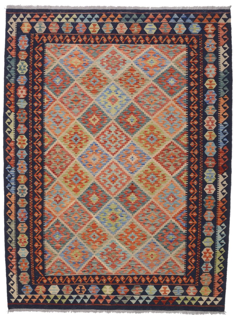 Kilim Tappeto orientale 160 x 210 (Afghanistan) Tessuto A Mano