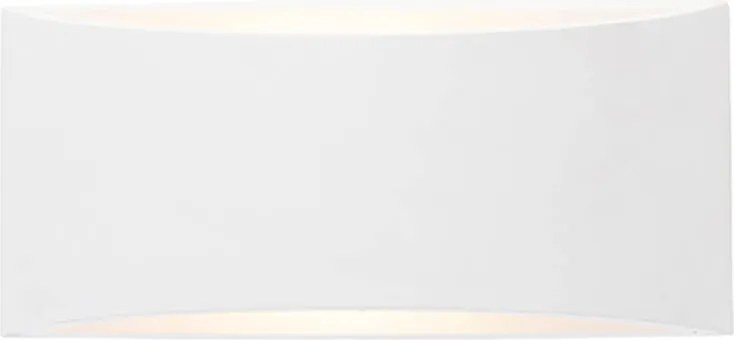 Lampada a parete intelligente bianca 20 cm con WiFi G9 - Tum