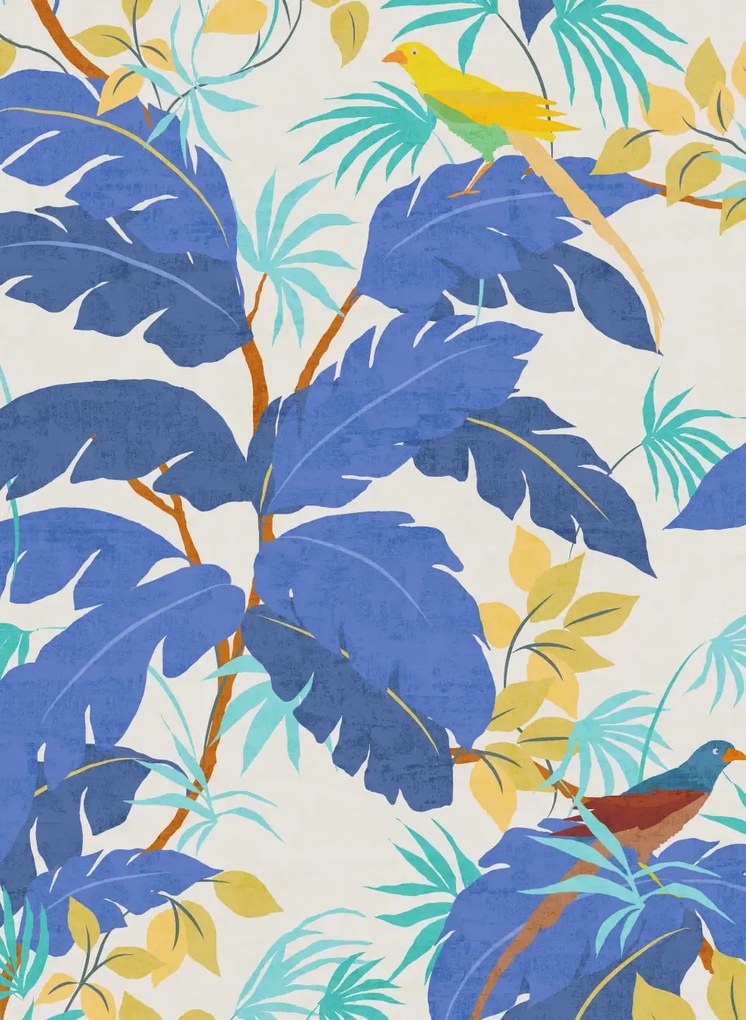 Nobilis Tapete Sur un Arbre Perche - COS202
