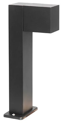 Lampada da terra per esterni industriale nera 35 cm IP44 - Baleno