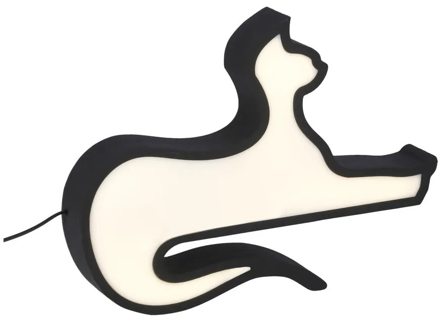 Lampada per bambini nera Cat - Candellux Lighting