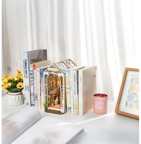 RoboTime - LED Fermalibri Giardino casa 3D puzzle 2xAAA