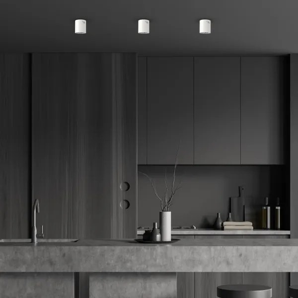 Faretto GEORGE 1xE27/60W/230V diametro 11 cm bianco