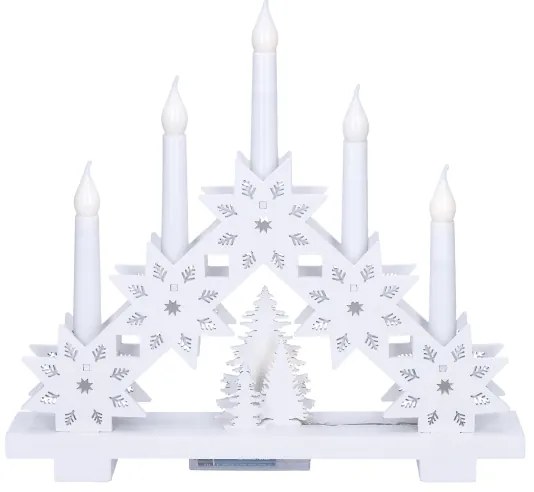 Brilagi - Candelabro natalizio a LED 5xLED/2xAA