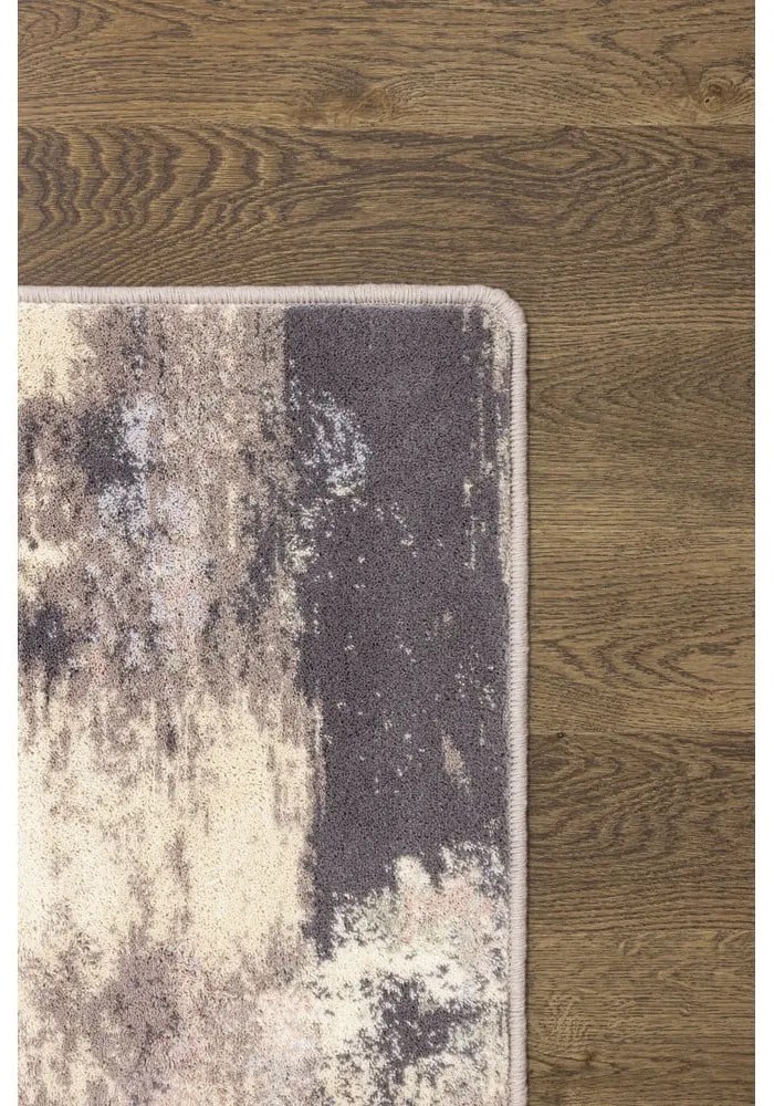 Tappeto in lana rosa chiaro 160x240 cm Fizz - Agnella