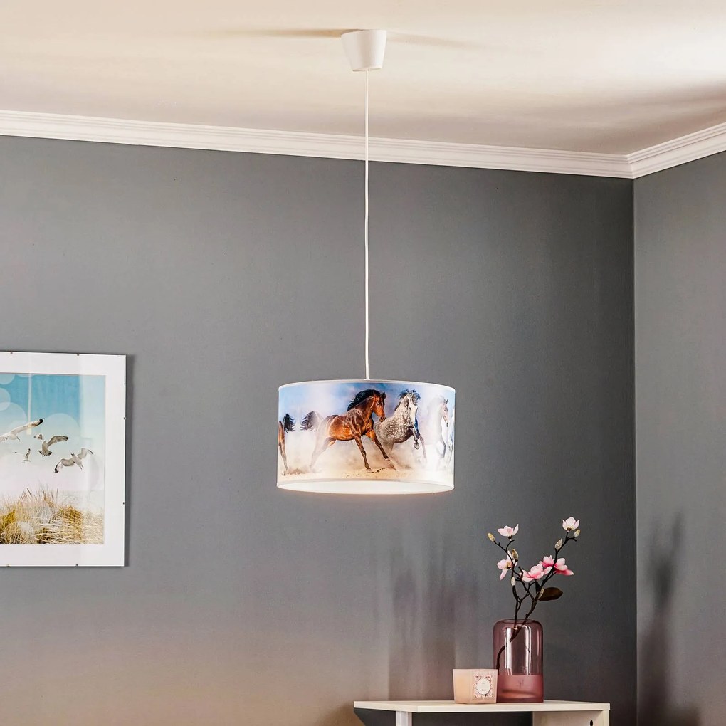 Duolla Lampada a sospensione Horses