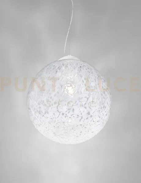 Rina sospensione 42 bianco murrina bianco opaco 1 luce attacco  e27