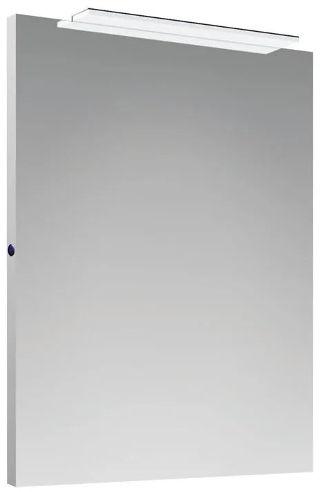 Specchio con illuminazione integrata bagno rettangolare SENSEA L 60 x H 80 x P 4 cm