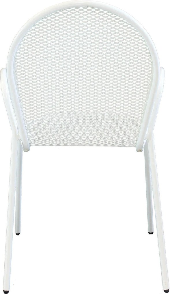 ROMANUS - set tavolo in metallo cm 60 x 60 x 72 h con 2 poltrone Maris