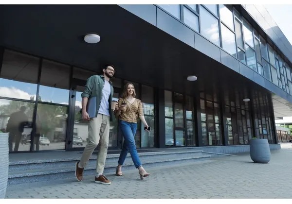 Kanlux 37290 - Plafoniera LED tecnica IPER LED/10W/230V IK10 IP65 arrotondato bianco