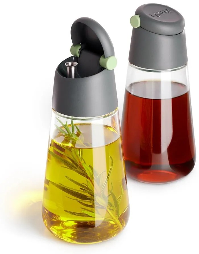 Set di bottiglie per olio e aceto 2 pz – Lékué