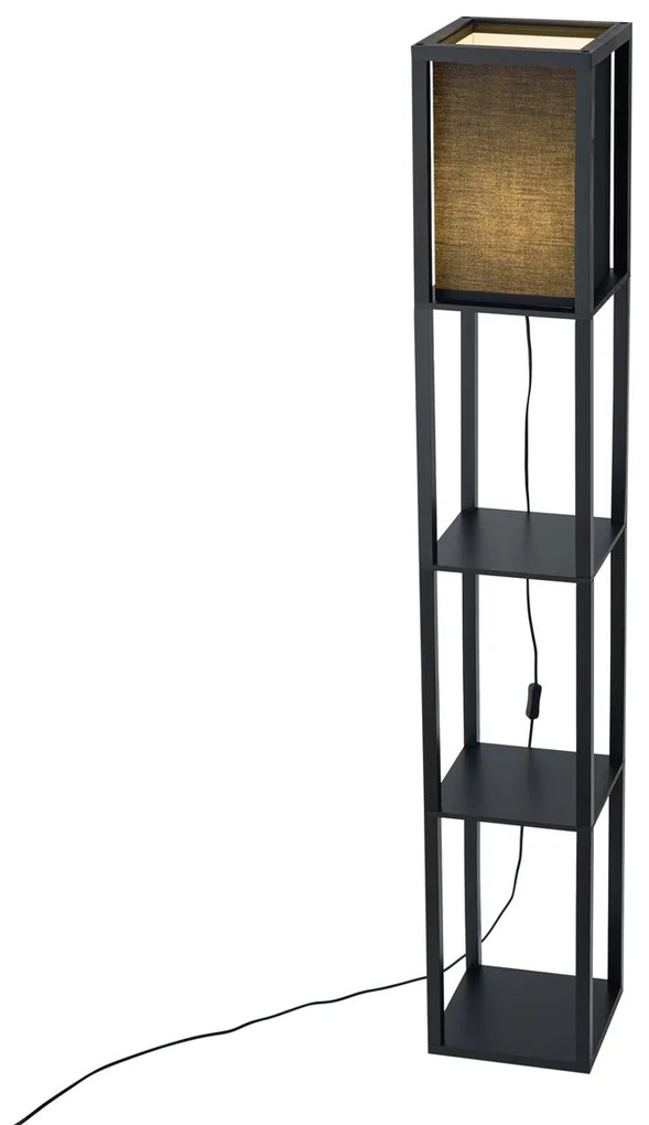 Lampada da terra intelligente nera con Wi-Fi A60 - Stojan