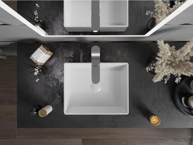 Mexen Goya lavabo da appoggio 40 x 32 cm, bianco - 22184000