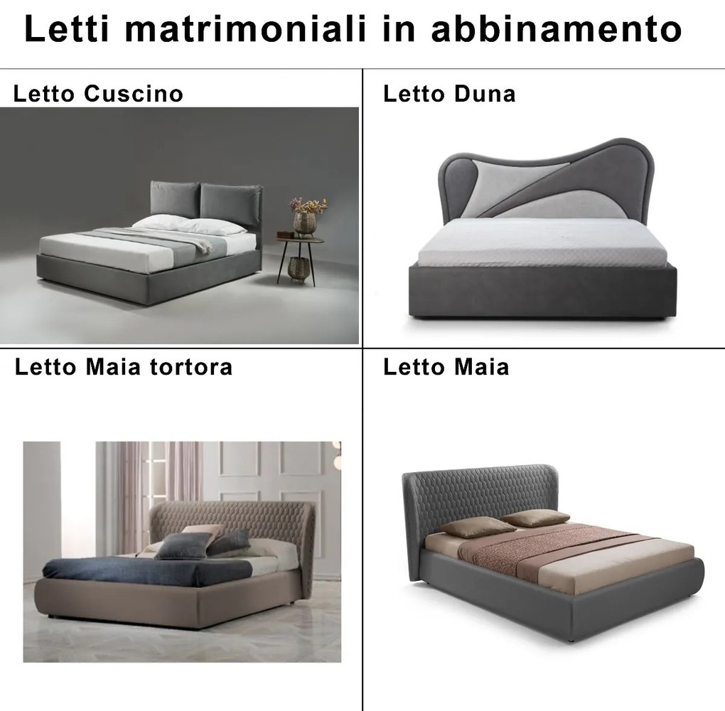 Camera Matrimoniale Round laccata alluminio opaco