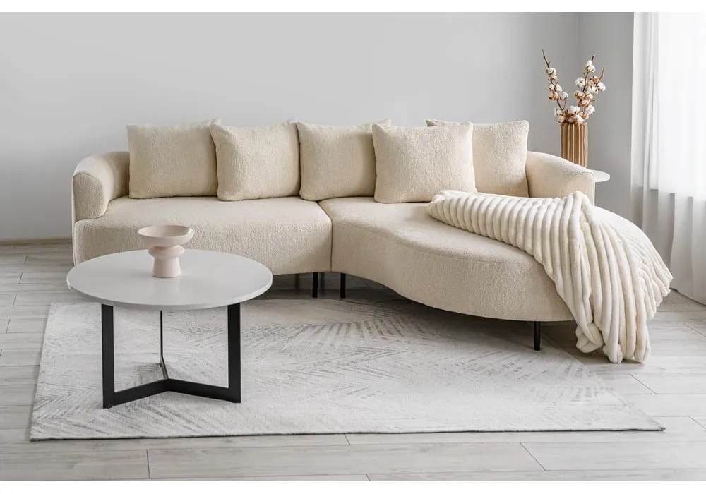 Divano angolare beige (angolo destro) Vitoria - Scandic