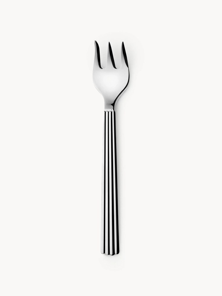 Set di 4 forchette da torta altamente lucide Bernadotte