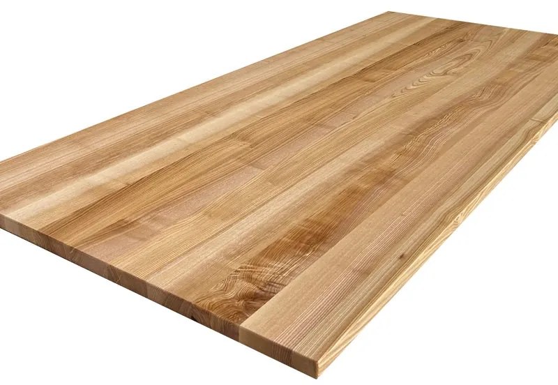 Tavola massello in legno di frassino, 1° scelta L 90 x 150 cm x Sp 30 mm