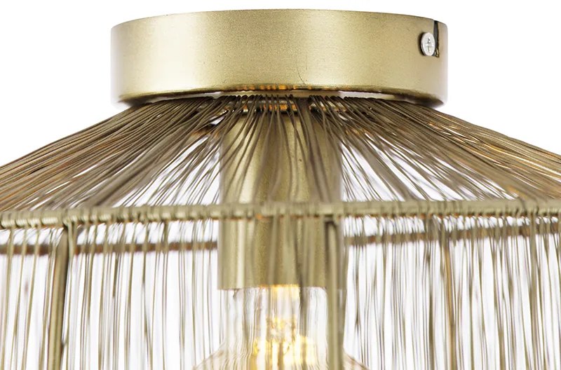 Plafoniera moderna in ottone 30 cm - Bolti