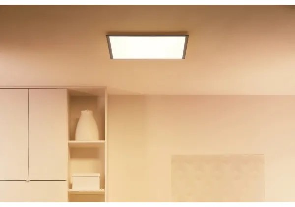 WiZ - Plafoniera LED dimmerabile SUPERSLIM LED/36W/230V Wi-Fi nero