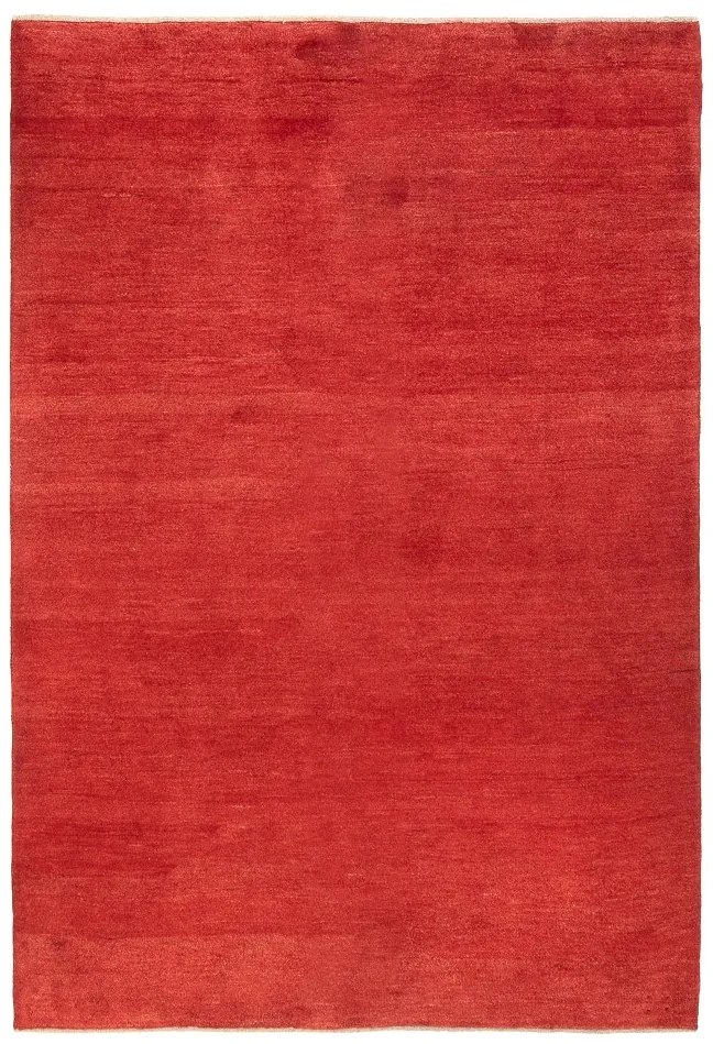 Gabbeh Tappeto 160x230 Rosso (Iran) Annodato A Mano