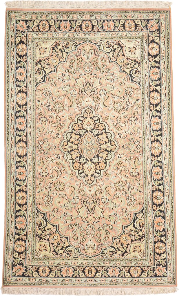 Cashmere Silk Tappeto 100 x 160 (Indian) Annodato A Mano