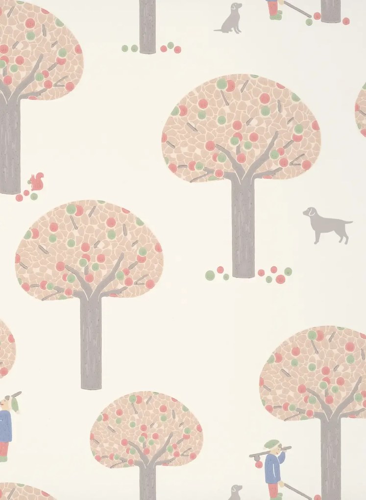 Little Greene Carta da parati Rodney Street - Masquerade