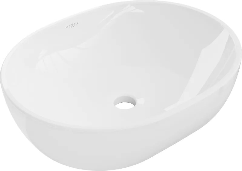 Mexen Viki lavandino da appoggio 48 x 35 cm, bianco - 21054800