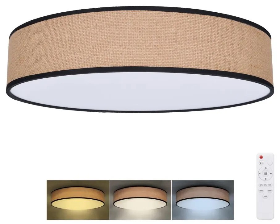 Solight WO8004 - Lampada LED dimmerabile BROWNIE LED/60W/230V 3000-6500K Ø 50 cm