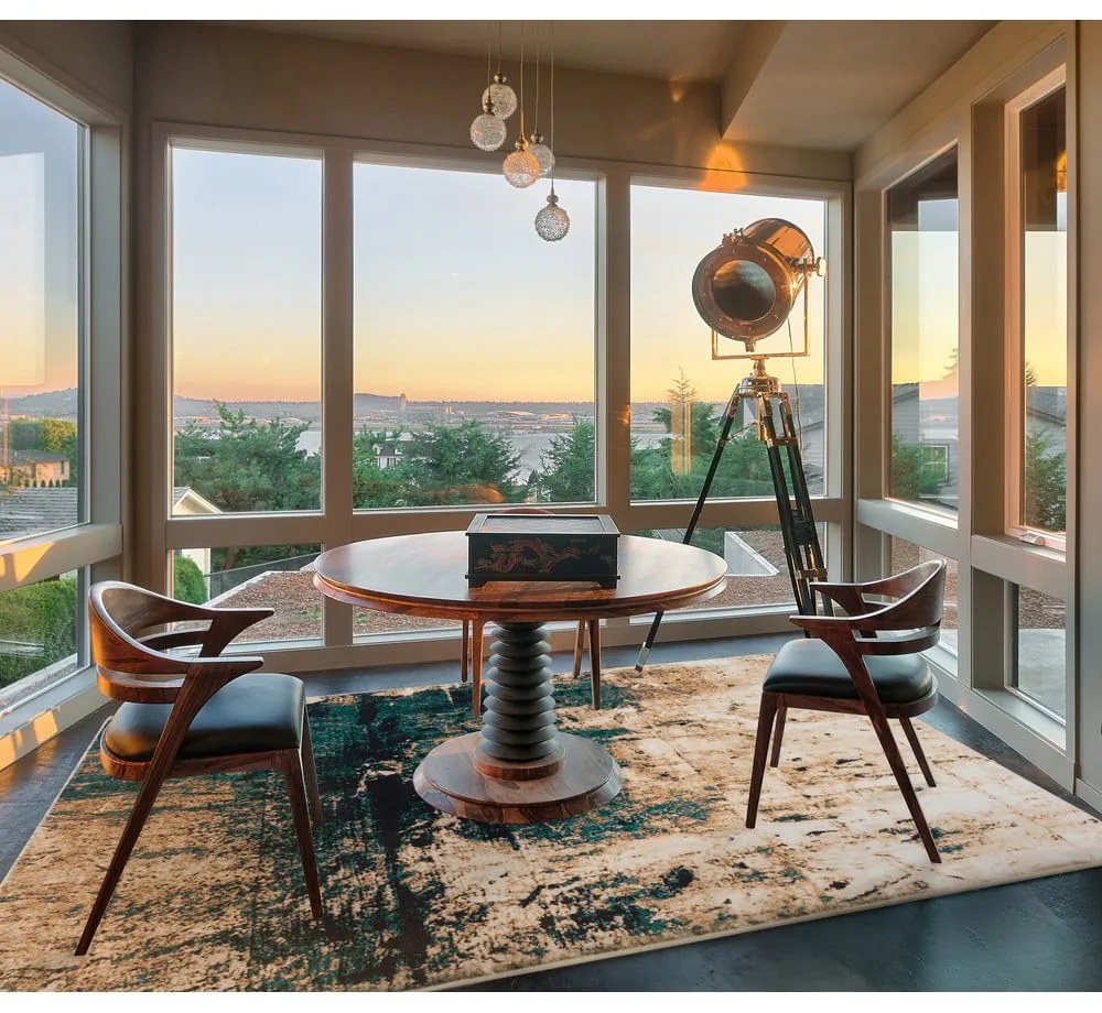 Tappeto in lana color rame 160x240 cm Max - Agnella