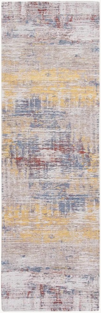 Passatoia jacquard lavabile da interno-esterno Streaks