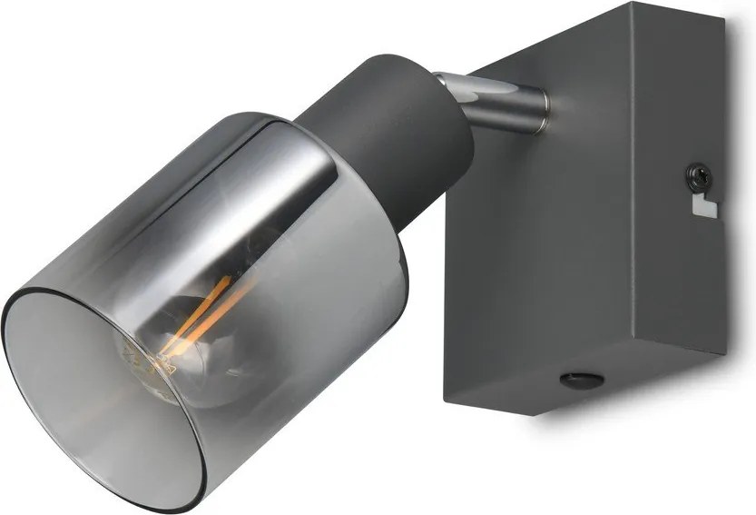 Faretto color antracite ø 7 cm Cadiz – Reality