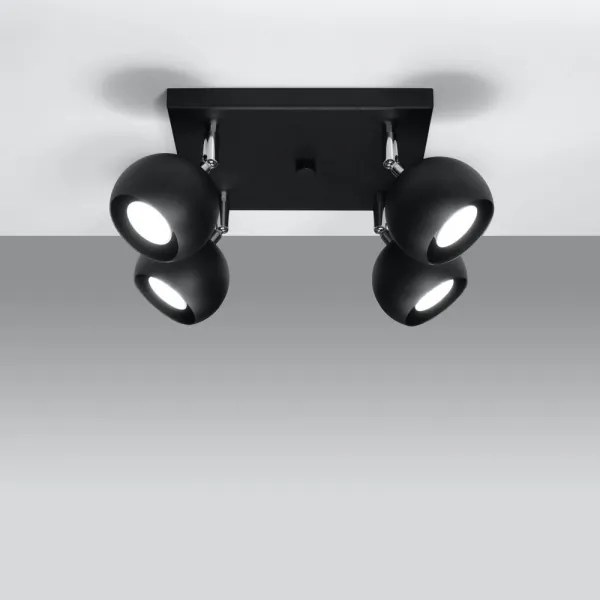 Sollux SL.0446 - Faretto da binario OCULARE 4xGU10/10W/230V