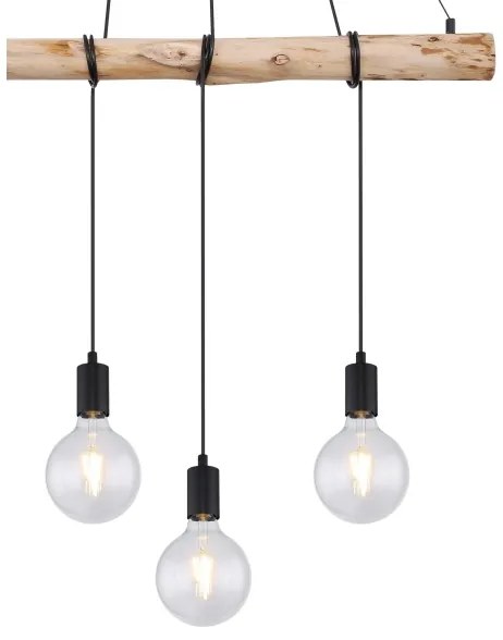 Globo 15439-4 - Lampadario su filo AUSTON 4xE27/60W/230V