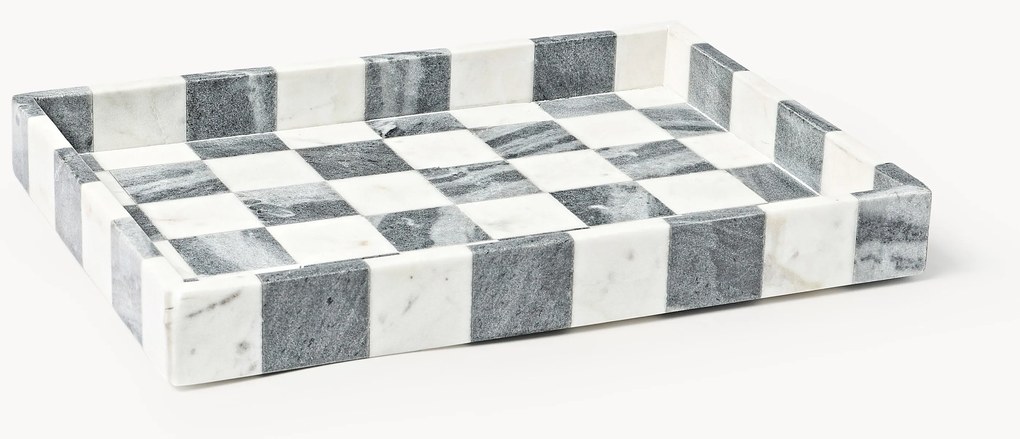 Vassoio decorativo in marmo Carreaux
