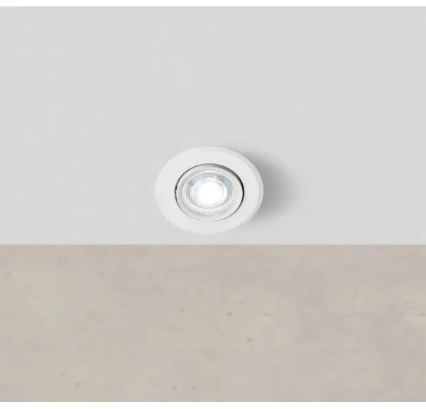 Markslöjd 108885 - Faretto LED dimmerabile da incasso per bagno PLUTO LED/4,9W/230V IP44 bianco