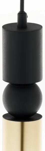 Jupiter 2006 - Lampadario a sospensione con filo ALAS 1xGU10/10W/230V oro/nero